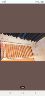 Ikea minnen uitschuifbed meegroei bed, Huis en Inrichting, Eenpersoons, Wit, Ophalen of Verzenden, Zo goed als nieuw