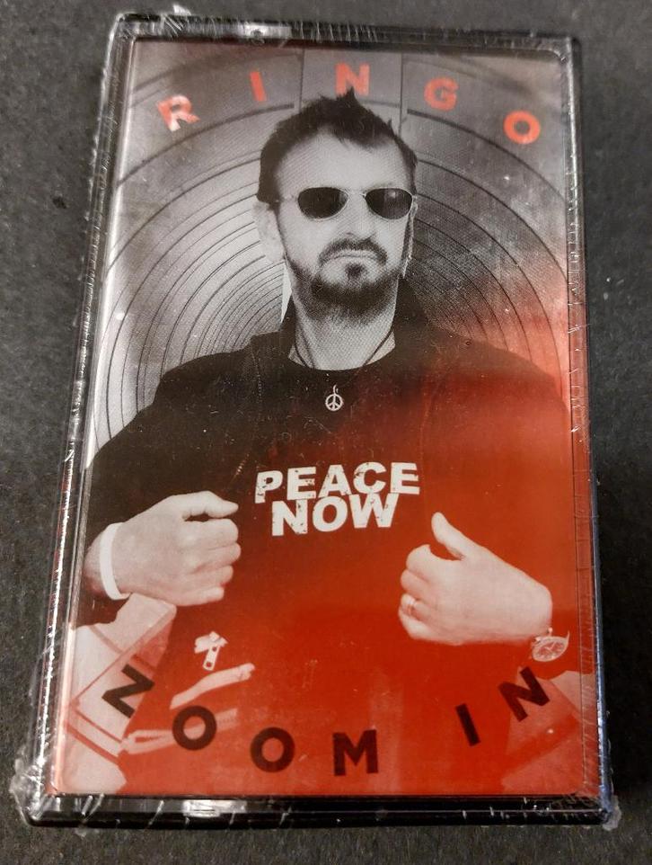 Ringo Starr CASSETTE Zoom In GESEALED Beatles, Cd's en Dvd's, Cassettebandjes, Nieuw in verpakking, Origineel, Pop, 1 bandje, Verzenden