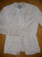 H&M colbert beige linnen maat 36, Beige, Ophalen of Verzenden, Zo goed als nieuw, Maat 36 (S)