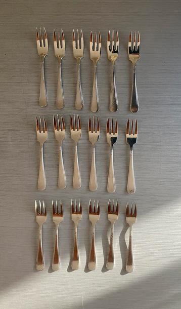 18x Gero Zilmeta 294 Kruidnagel gebaksvorkjes 11,5 cm beschikbaar voor biedingen