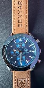 BENYAR Herenhorloge, waterdicht, chronograaf, Sieraden, Tassen en Uiterlijk, Horloges | Heren, Overige merken, Overige materialen
