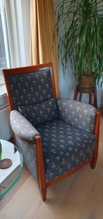 Art Deco Fauteuils - Kersenhout, Italiaans Design, Ophalen, Art deco, 75 tot 100 cm, Zo goed als nieuw
