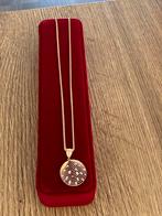 Mooie 14 karaat gouden ketting met hanger, Met hanger, Nieuw, Ophalen of Verzenden, Goud