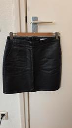Zwarte leren rok Costes Rebel maat S, Kleding | Dames, Rokken, Ophalen, Zwart, Maat 36 (S), Gedragen