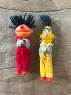 Bert en Ernie vintage knijpfiguren, Ophalen of Verzenden, Zo goed als nieuw