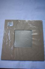 Mdf spiegellijst met spiegel 35x35cm, Verzenden, Nieuw, Materiaal