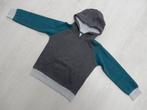 Hoody trui donkergrijs en donkergroen, Hema maat 134-140, Kinderen en Baby's, Kinderkleding | Maat 134, Jongen, Trui of Vest, Ophalen of Verzenden