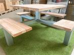 Picknicktafel - Frame - 6 persoons - Gegalvaniseerd - UNIEK!, Ophalen, Nieuw, Vierkant, Staal