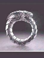 Ringen draak maat 19-20 en 21, Sieraden, Tassen en Uiterlijk, Ringen, Verzenden, Nieuw, Zilver