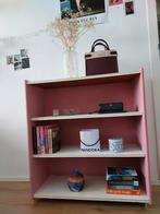 Dreamy Pink & White Wooden Bookshelf ‍️, 50 tot 100 cm, Minder dan 100 cm, 25 tot 50 cm, Gebruikt
