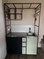 Compacte IKEA Kitchenette, Ophalen, Gebruikt, Zwart, Enkelwandige keuken