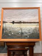 Origineel gesigneerd olieverfschilderij van J. van Asperen, Antiek en Kunst, Kunst | Schilderijen | Klassiek, Ophalen of Verzenden