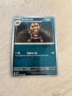 Krokorok 058/086 Black Bolt - Pokémon Kaart, Ophalen of Verzenden, Nieuw, Losse kaart