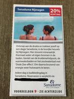 20% korting Sanadome Nijmegen, Drie personen of meer, Kortingsbon, Spa of Sauna