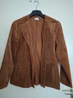 Rib jasje / colbertje, Kleding | Dames, Ophalen of Verzenden, Zo goed als nieuw, Maat 38/40 (M), Bruin