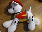 Grote knuffel paw patrol hond marshall - zgan, Ophalen of Verzenden, Zo goed als nieuw, Hond