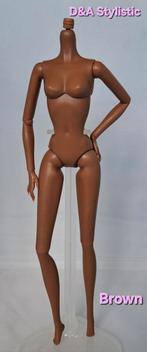Losse lichaam Barbie/Fashion Royalty Brown, Ophalen of Verzenden, Nieuw, Fashion Doll