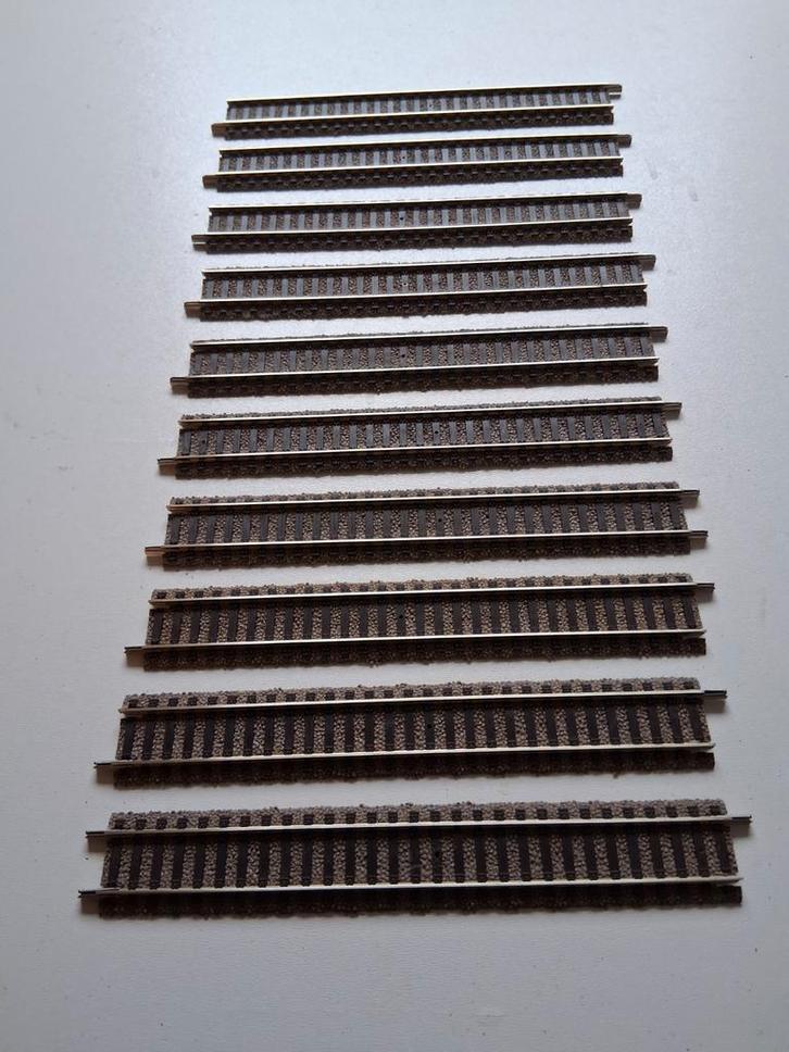 10 x fleischmann 6101 in bijna nieuwstaat, Hobby en Vrije tijd, Modeltreinen | H0, Zo goed als nieuw, Rails, Gelijkstroom, Fleischmann
