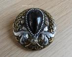 Vintage Broche, Ophalen, Overige materialen, Gebruikt, Zwart