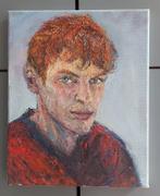 Mooi olieverfschilderij 'Red Ginger Boy', Ophalen of Verzenden