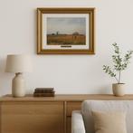Ingelijste Print – "Blacklock", Ophalen of Verzenden, Minder dan 50 cm, Print, Minder dan 50 cm