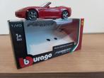 Burago.  FERRARI  CALIFORNIA  CONVERTIBLE. rood., Hobby en Vrije tijd, Modelauto's | 1:43, Ophalen of Verzenden, Zo goed als nieuw