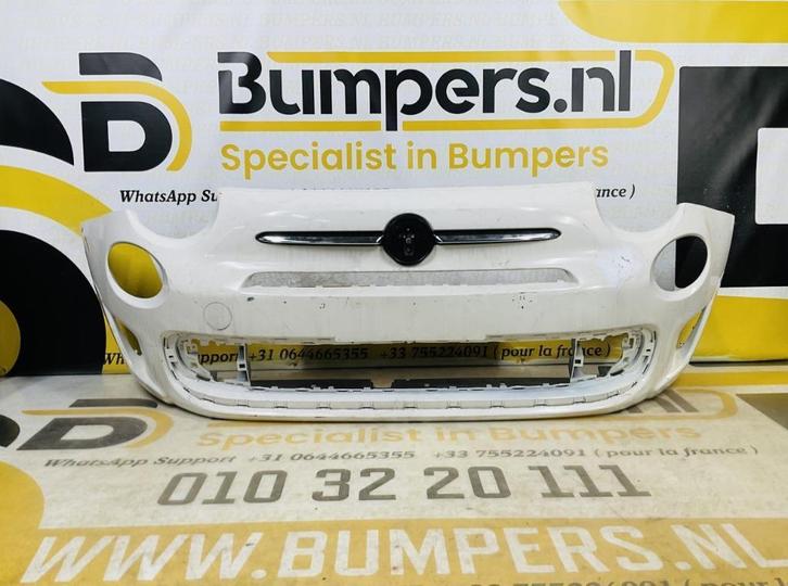 BUMPER Fiat 500 Sport Facelift 2016-2021 VOORBUMPER 9152z, Auto diversen, Tuning en Styling, Ophalen of Verzenden