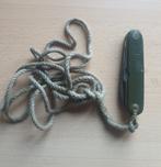 KL zakmes(groen handvat) met origineel geweven touwtje, Nederland, Mes of Dolk, Landmacht, Verzenden
