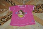 Z.g.a.n. roze t-shirt Belle Disney 116, Meisje, Ophalen of Verzenden, Disney, Zo goed als nieuw