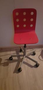 Ikea kinder bureaustoel rood, Gebruikt, Bureaustoel, Ophalen, Rood