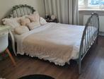 Metalen bed 160x200, Ophalen, Gebruikt, Tweepersoons, 200 cm