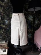 Leuke lange beige denim rok jeans maar 38 stretch, Maat 38/40 (M), Beige, Ophalen of Verzenden, Zo goed als nieuw