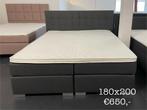 Nieuwe luxe boxspring - Elektrisch & gewoon 140 160 180 200, Ophalen, 220 210 200 180 160 boxspring landelijk sjiek indsutrieel bed