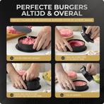 Hamburgerpers 3-in-1 - BBQ Accessoires - Hamburgermaker, Verzenden, Nieuw