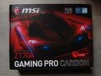 MSI Z170A Moederbord gaming Pro Carbon, Computers en Software, Moederborden, Gebruikt, DDR4, Ophalen of Verzenden, ATX