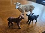 Schleich,schaap met lammetjes, Ophalen of Verzenden, Zo goed als nieuw, Paard, Beeldje of Figuurtje
