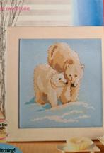 IJsbeer met jong, 3 borduurpatroontjes, Ophalen, Nieuw, Handborduren, Patroon