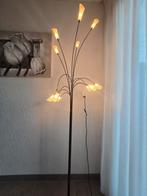 Dimbare Staande Lamp met design, Ophalen, Gebruikt, Glas, Modern