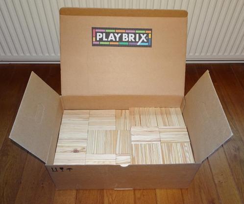 PlayBrix (=soort Kapla) 1000 Stuks, Kinderen en Baby's, Speelgoed | Bouwstenen, Zo goed als nieuw, Overige merken, Ophalen of Verzenden