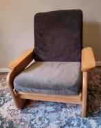 Mooie Vintage fauteuil te koop !, Ophalen, Hout, Vintage Deens, 75 tot 100 cm