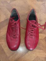 Paul Green leren sneakers rood maat 38 maat 5, Ophalen of Verzenden, Paul Green, Rood, Sneakers of Gympen