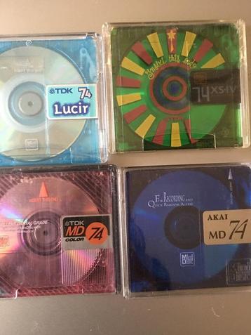 TDK minidiscs beschikbaar voor biedingen