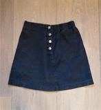 ZGAN: Rokje donkerblauw linnenlook; knoopjessluiting; mt 122, Meisje, Ophalen of Verzenden, Zo goed als nieuw, Jurk of Rok