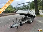 Humbaur handbediende tandemasser kieper kipper dubbelasser, Auto diversen, Gebruikt