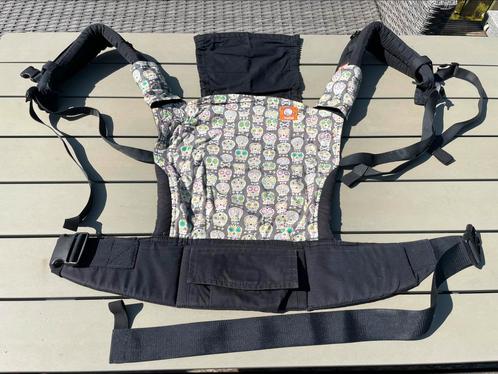 Tula ergonomische draagzak 7-20kg motief Sugar Skulls., Kinderen en Baby's, Babydragers en Draagdoeken, Gebruikt, Draagzak, Buik of Rug