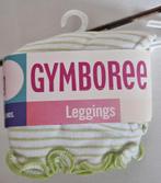 Maat 50/56 Gymboree legging wit/groen NIEUW (0862) a, Kinderen en Baby's, Babykleding | Maat 50, Broekje, Meisje, Gymboree, Nieuw