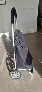 Boodschappenwagen, 40 tot 60 cm, 30 cm of meer, Zwart, Zo goed als nieuw