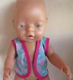 Poppenkleertjes poppenkleding Baby pop 40-43c bodywarmer 45, Ophalen of Verzenden, Nieuw, Babypop