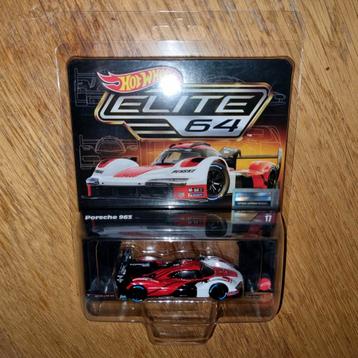 606 - Hotwheels Elite64 Porsche 963 in verpakking.  beschikbaar voor biedingen