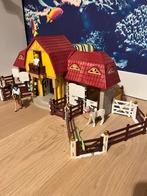 Playmobil boerderij met stallen en paarden, Kinderen en Baby's, Speelgoed | Playmobil, Ophalen, Zo goed als nieuw